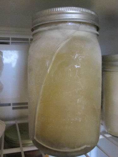 Freeze Canning Jar Broken