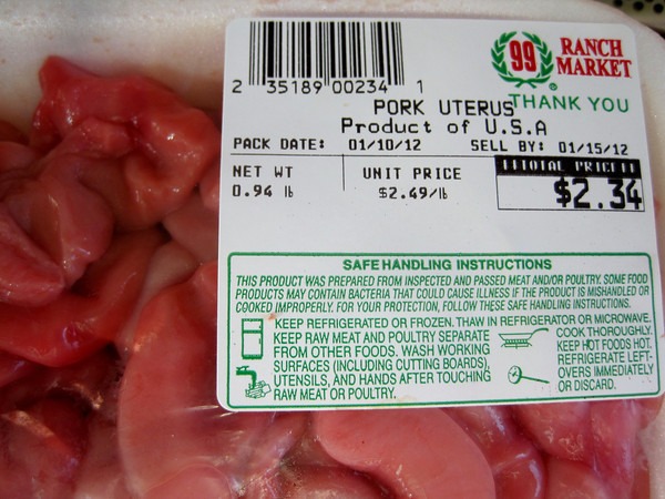 pork-uterus