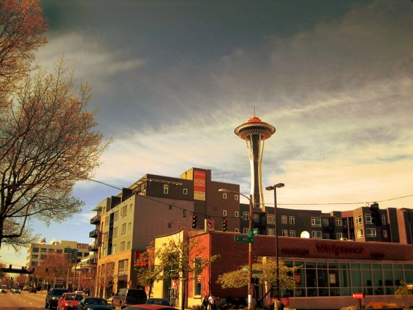 Seattle Space Needle Kinkade