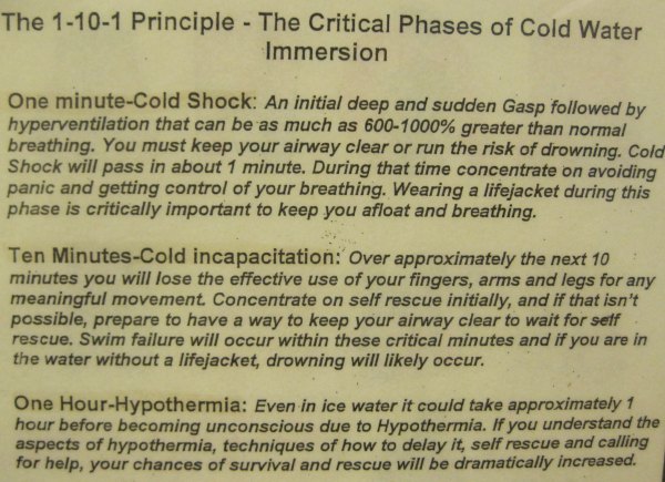 Cold Water Safety Cold Water Safety