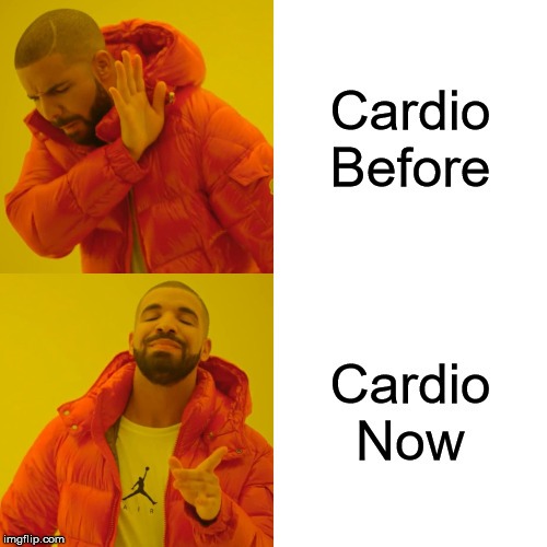cardio then and now